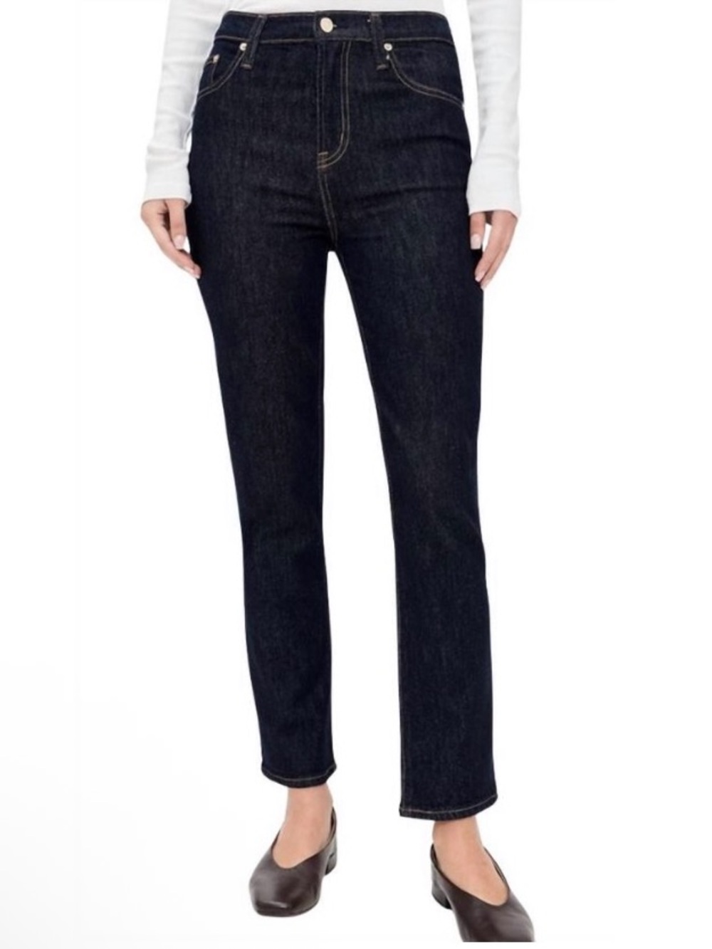 PISTOLA Jeans NEW Bri Ankle High Rise Slim Straight in Nightfall Blue 28 Short